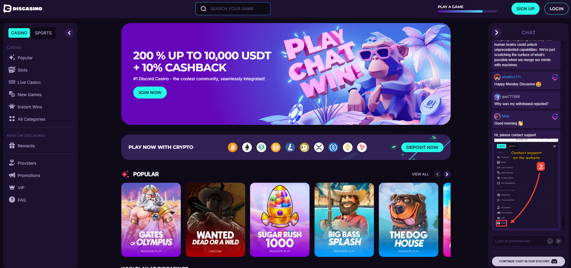 discasino online casino